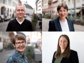 Jörg Gerschlauer, Christina Schulte, Sabine van Endert und Katrin Willwater