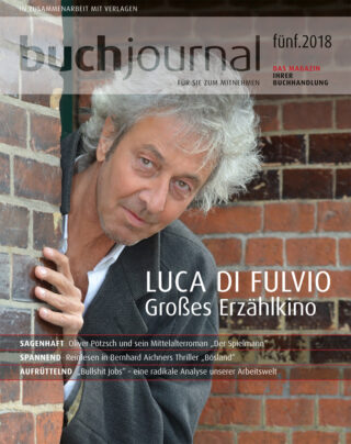 Cover Buchjournal mit Luca Di Fulvio