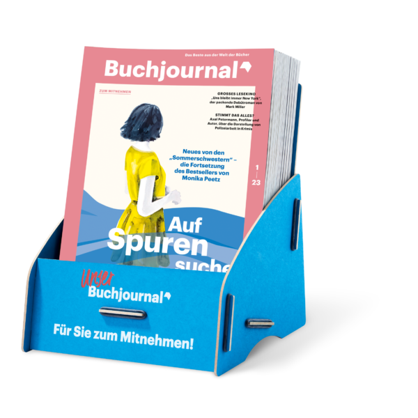 Buchjournal 1/23 Thekenaufsteller