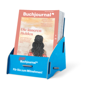 mein Buchjournal-Aufsteller mit dem Buchjournal 2 2025