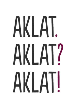 Aklat. Aklat? Aklat! = Tagalog für Buch
