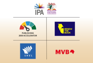 Collage der Nominierten des Innovation in Publishing Awards.