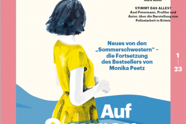 Buchjournal Cover aus dem Jahr 2023