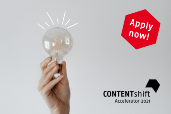  Contenshift Accelerator Bewerben