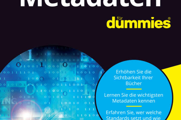 Das Cover des Buches Metadaten für Dummies.