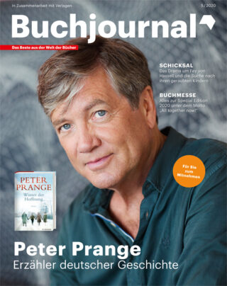 Cover Buchjournal mit Autor Peter Prange