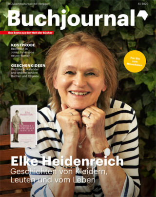 Cover Buchjournal mit Autorin Elke Heidenreich