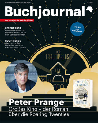 Cover Buchjournal mit Peter Prange