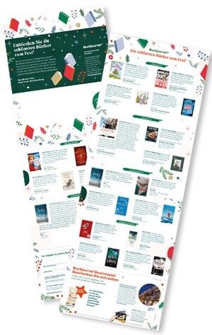 Buchjournal Weihnachtsmailing
