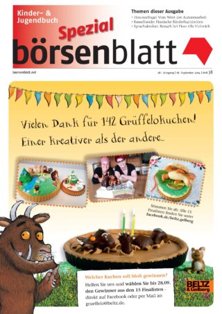 Cover Börsenblatt Spezial Kinder- und Jugendbuch mit dem Grüffelo