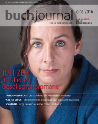 Cover Buchjournal mit Juli Zeh