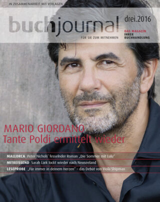 Cover Buchjournal mit Autor Mario Giordano