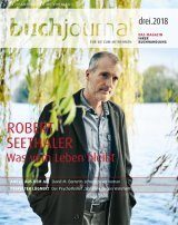 Cover Buchjournal mit Robert Seethaler