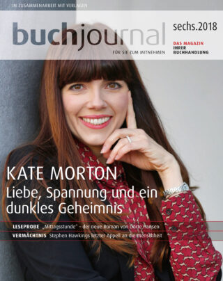 Cover Buchjournal mit Kate Morton